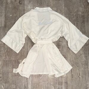 In Bloom Cream Bridal Robe